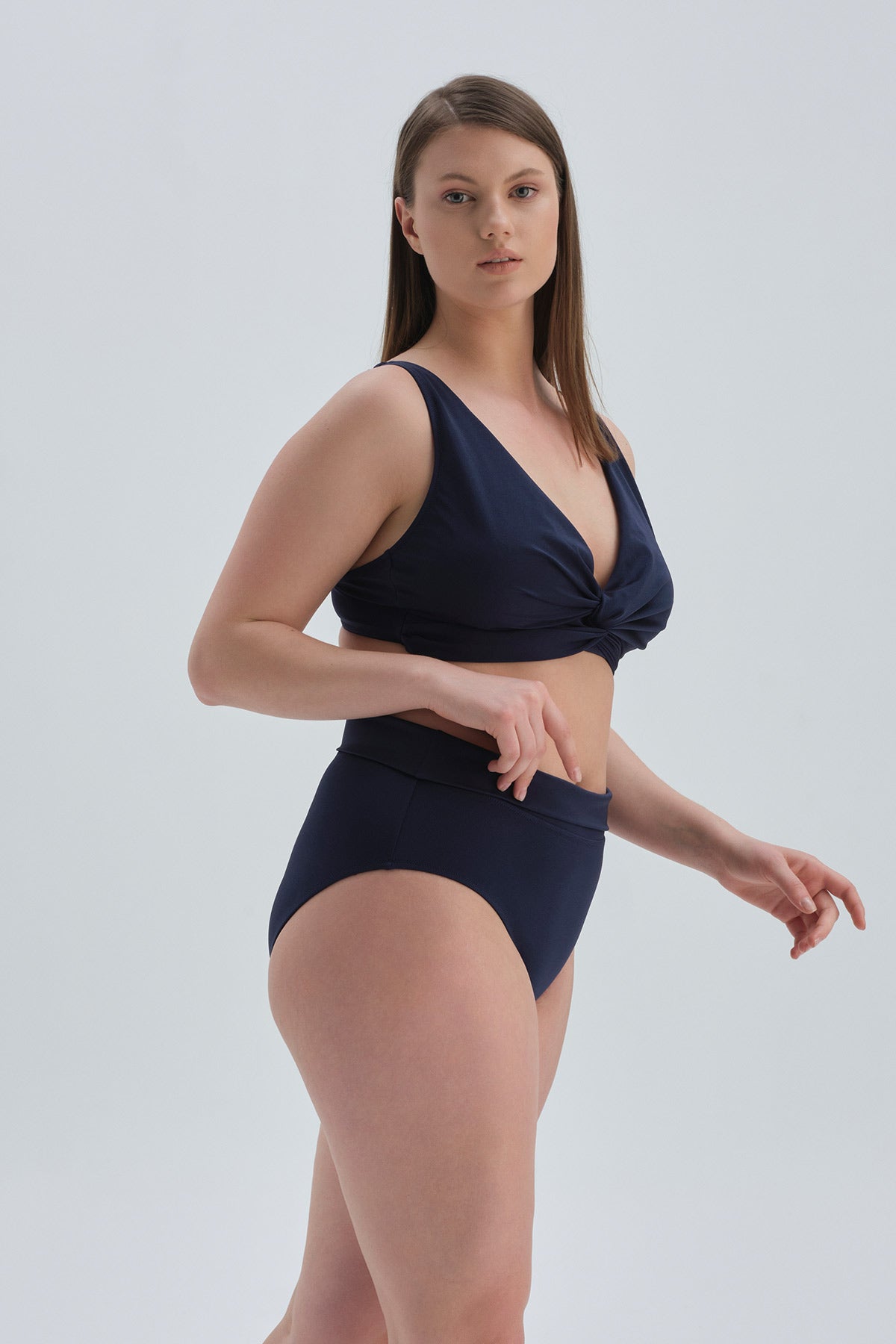 NAVY SHAPEWEAR BIKINI BOTTOM