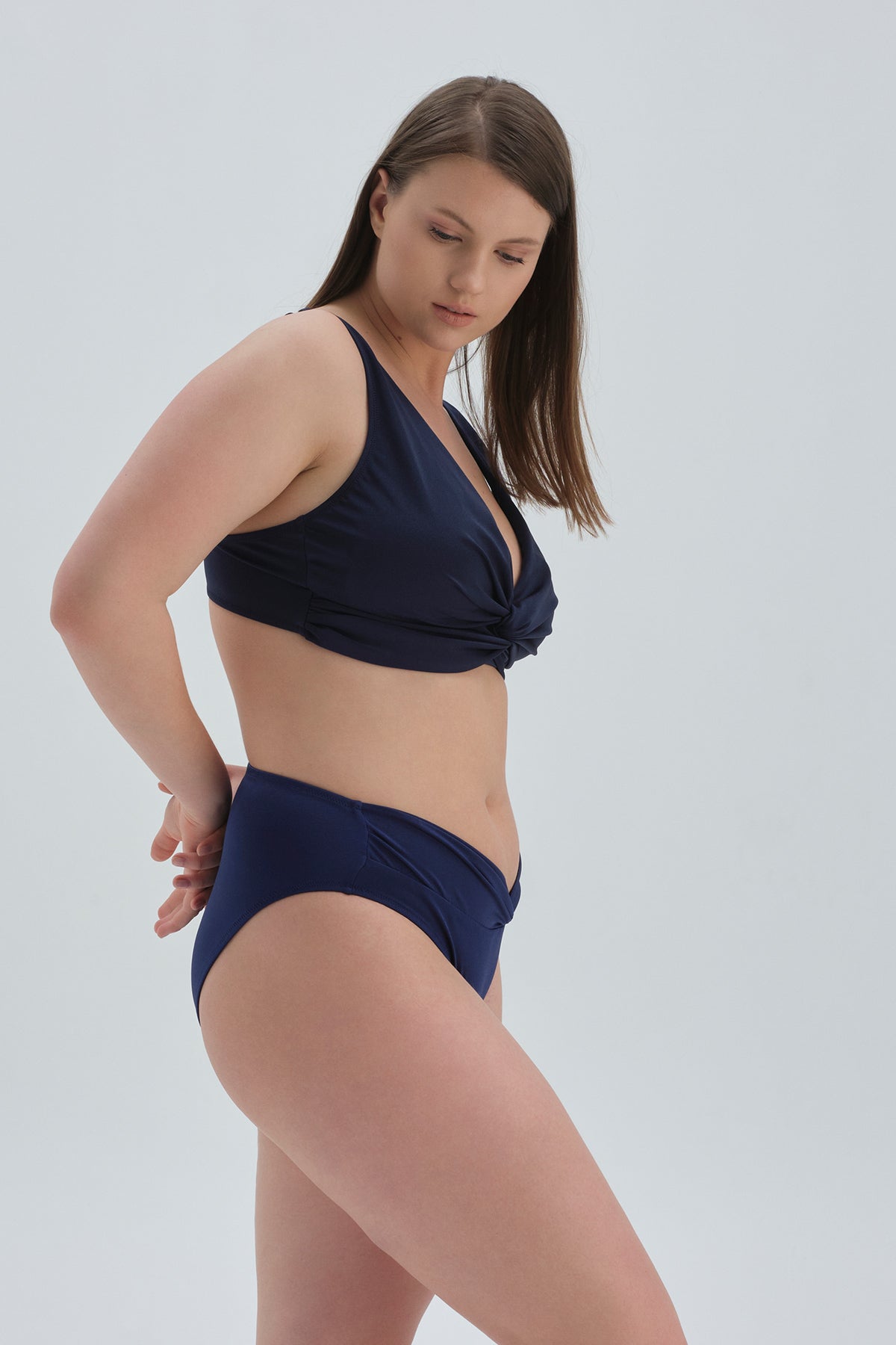 NAVY SHAPEWEAR BIKINI BOTTOM