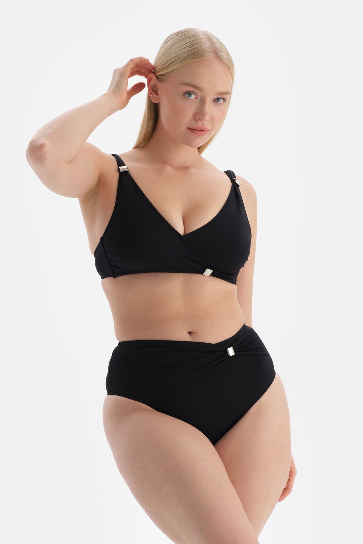 BLACK SHAPEWEAR BIKINI BOTTOM