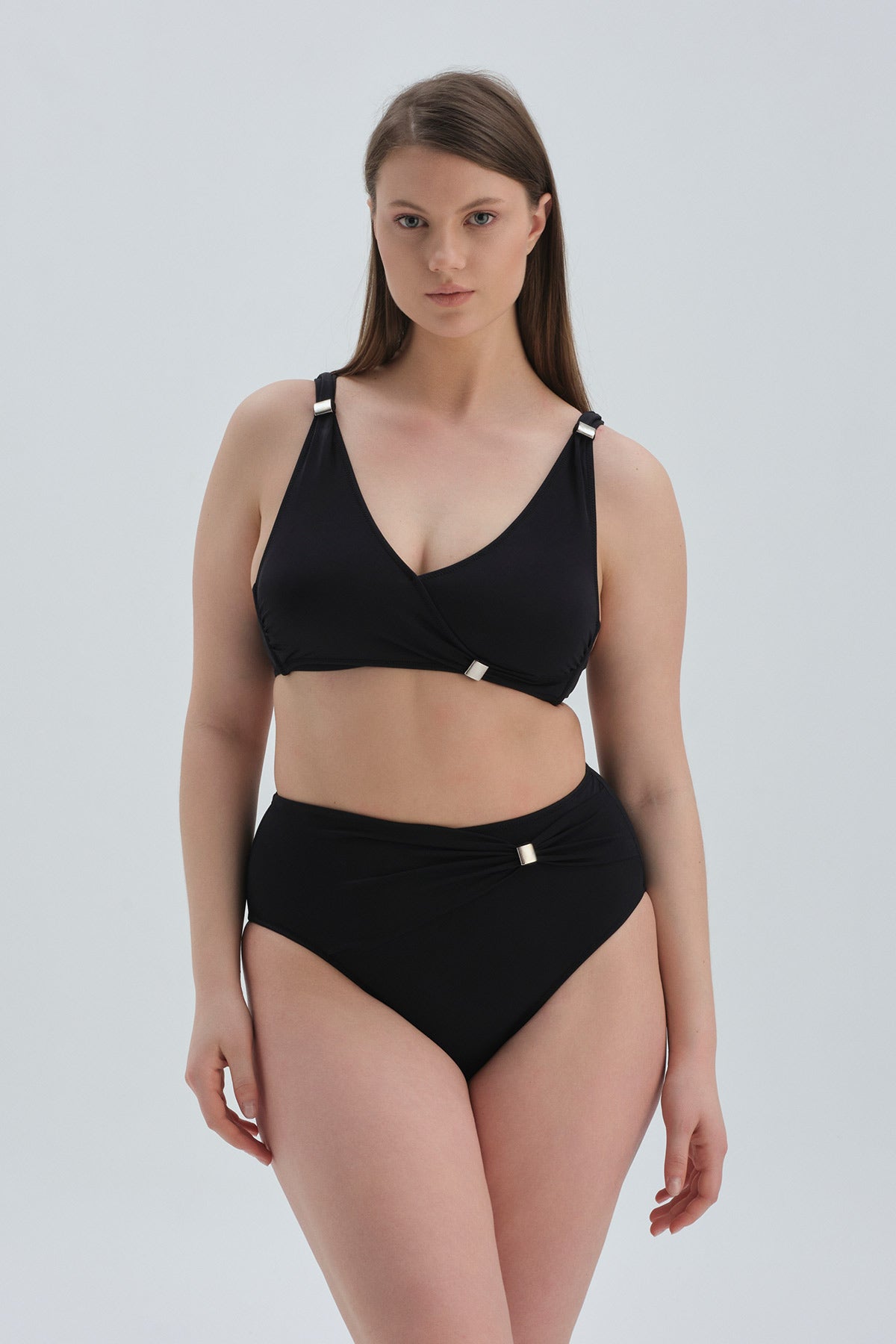 BLACK SHAPEWEAR BIKINI BOTTOM