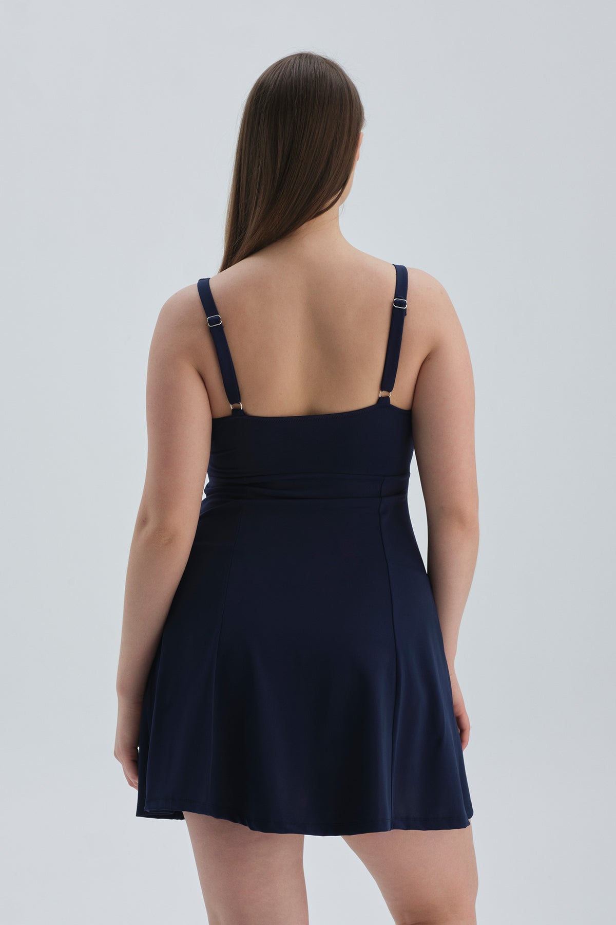 NAVY DRESS SWIMSUIT