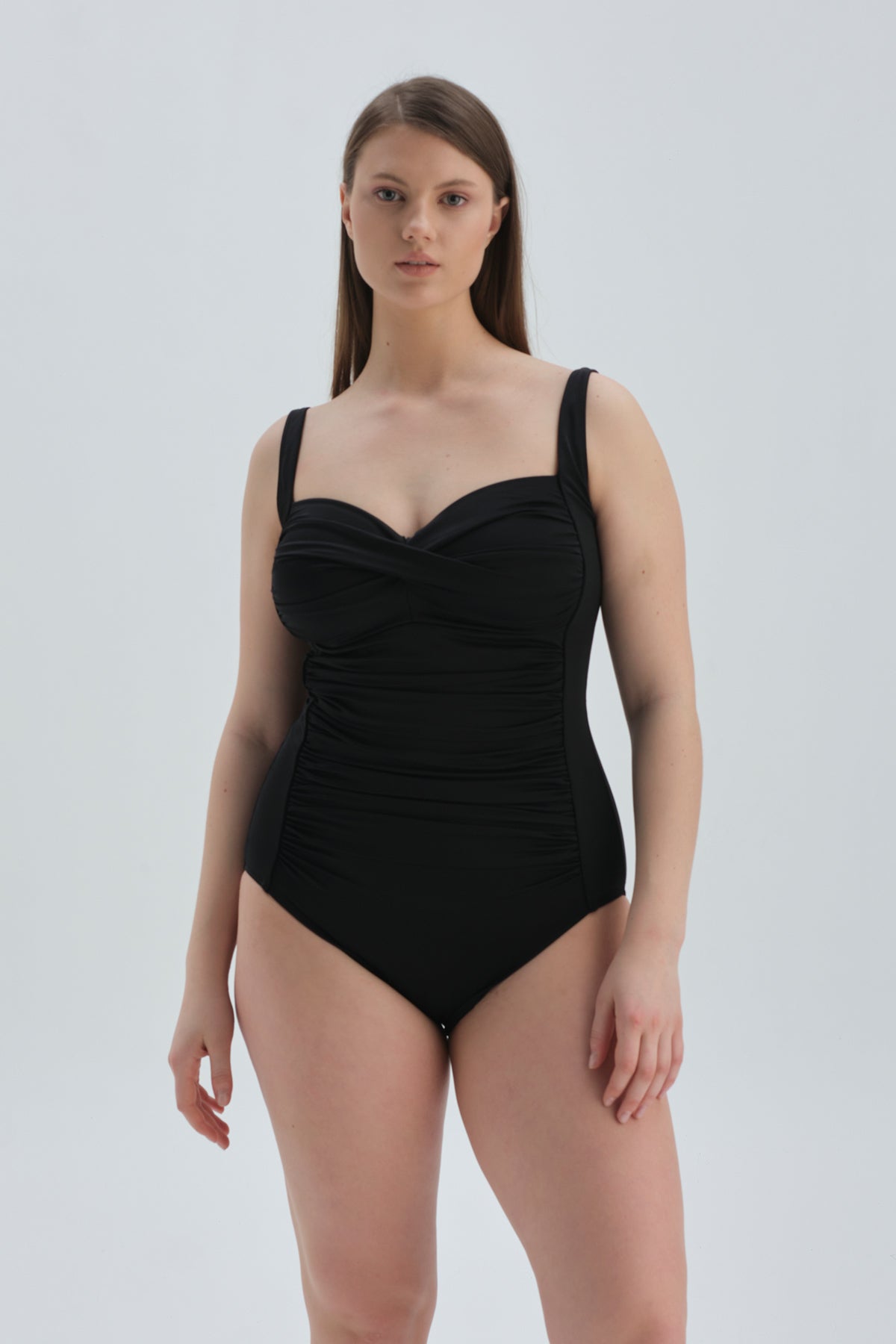 BLACK SHAPEWEAR SWIMSUIT