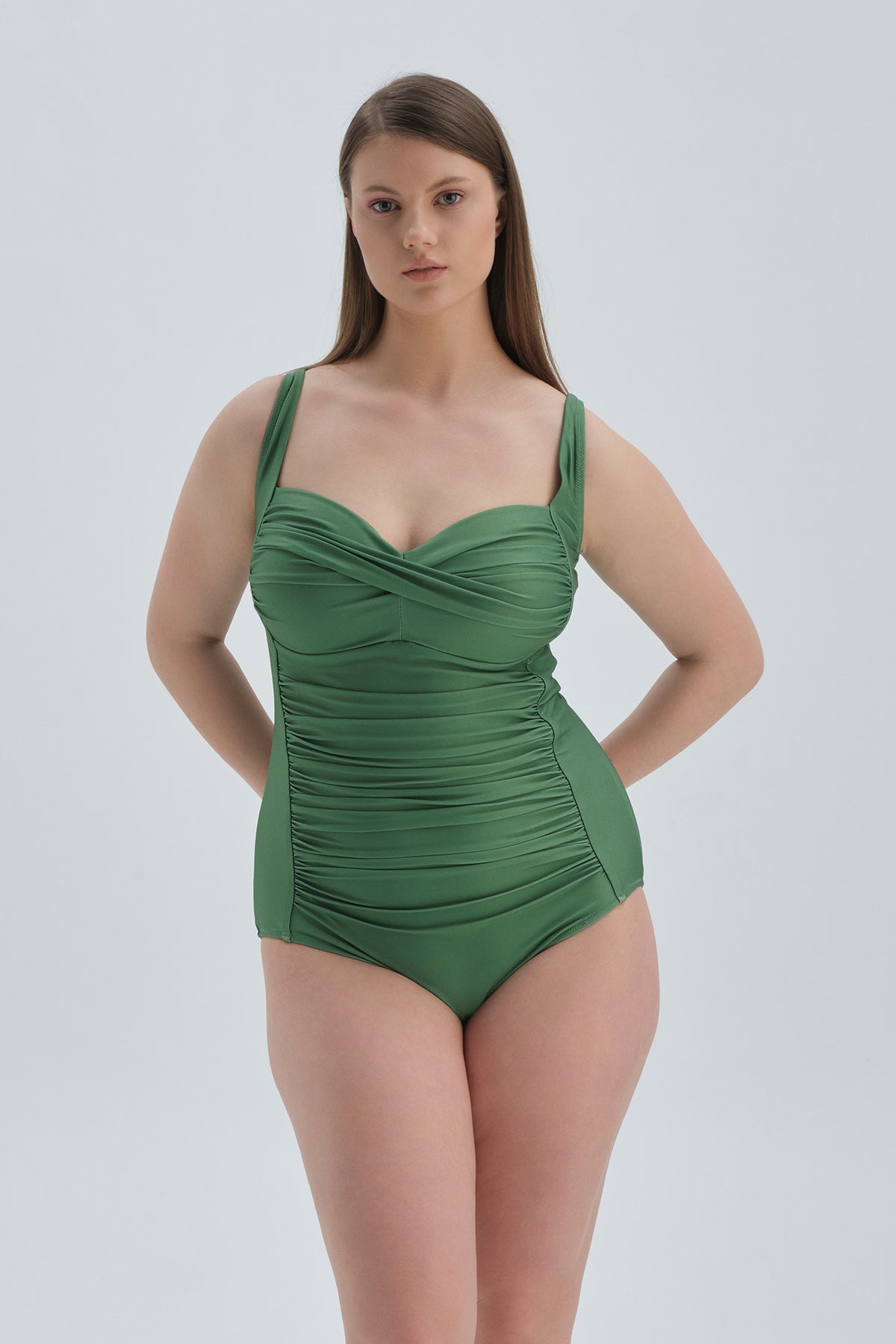 GREEN SHAPEWEAR SWIMSUIT