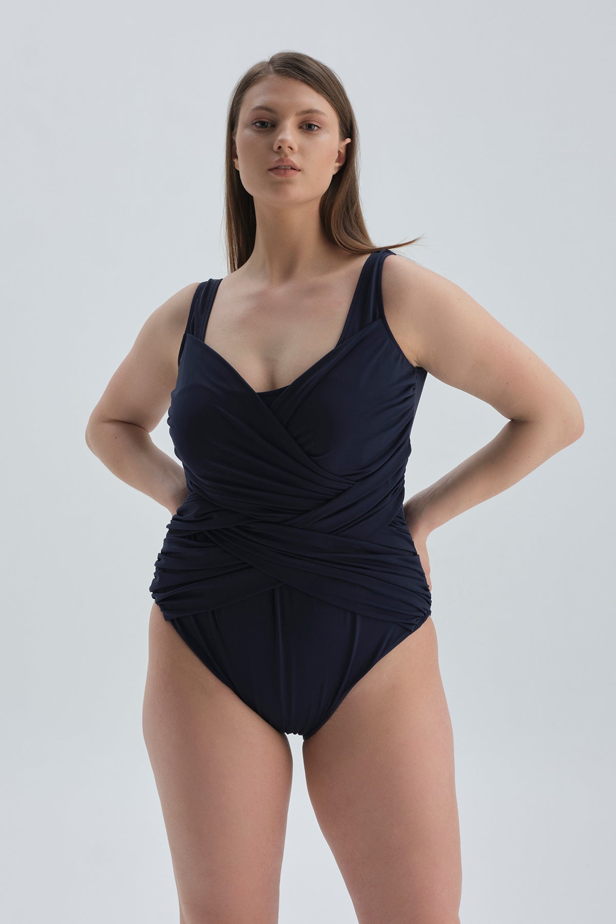 NAVY SHAPEWEAR SWIMSUIT