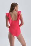 NEON FUCHSIA SHAPEWEAR SWIMSUIT
