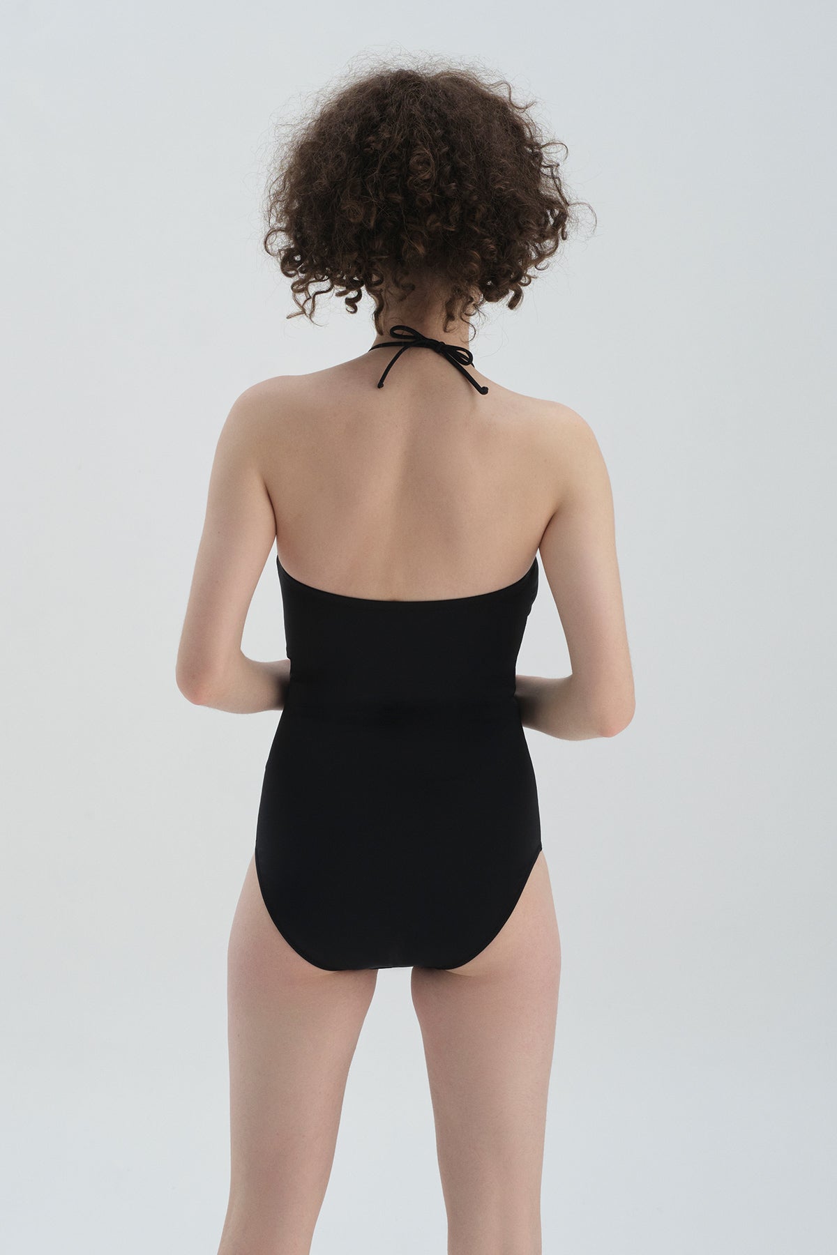 BLACK SHAPEWEAR SWIMSUIT
