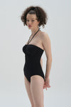BLACK SHAPEWEAR SWIMSUIT