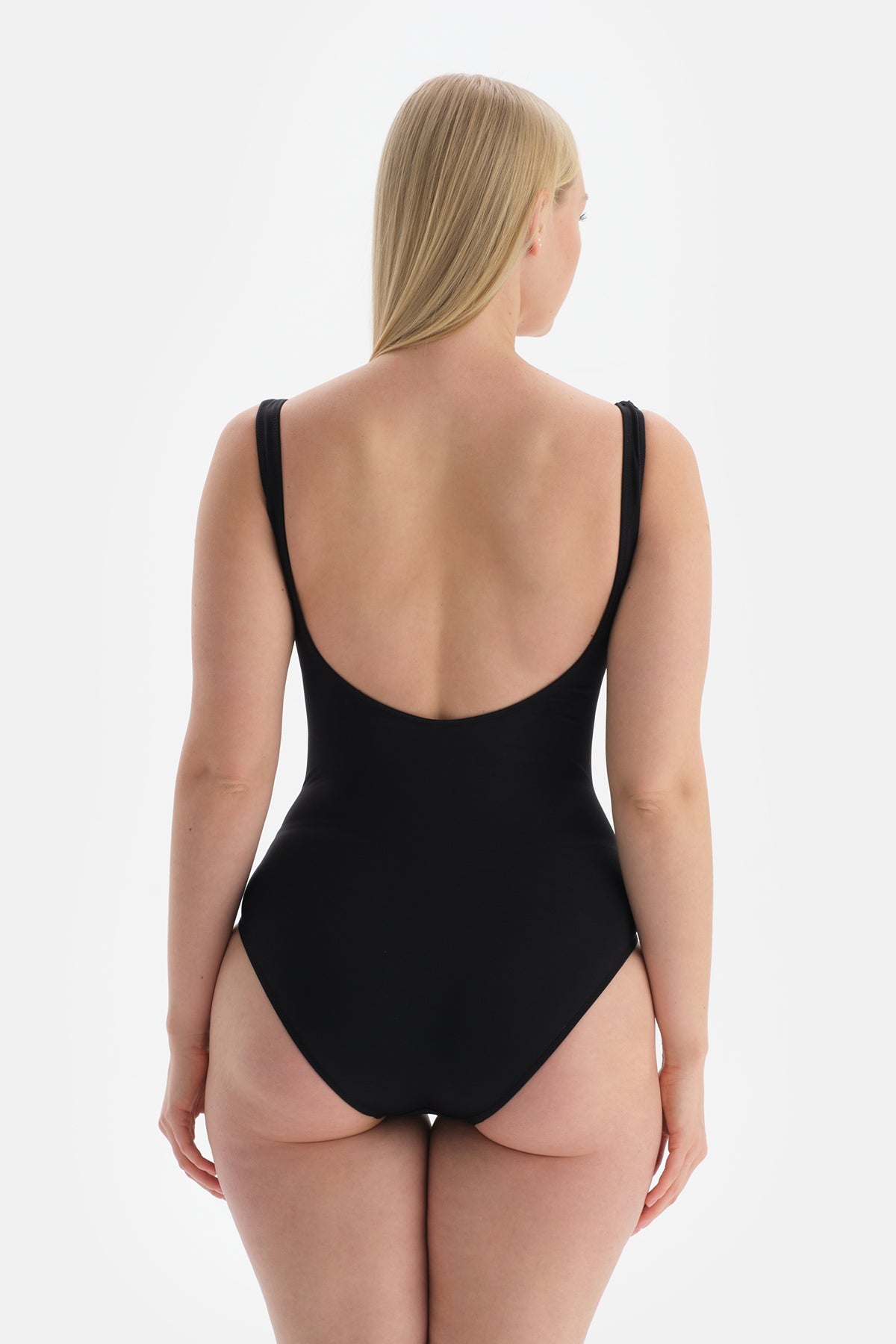 BLACK SHAPEWEAR SWIMSUIT