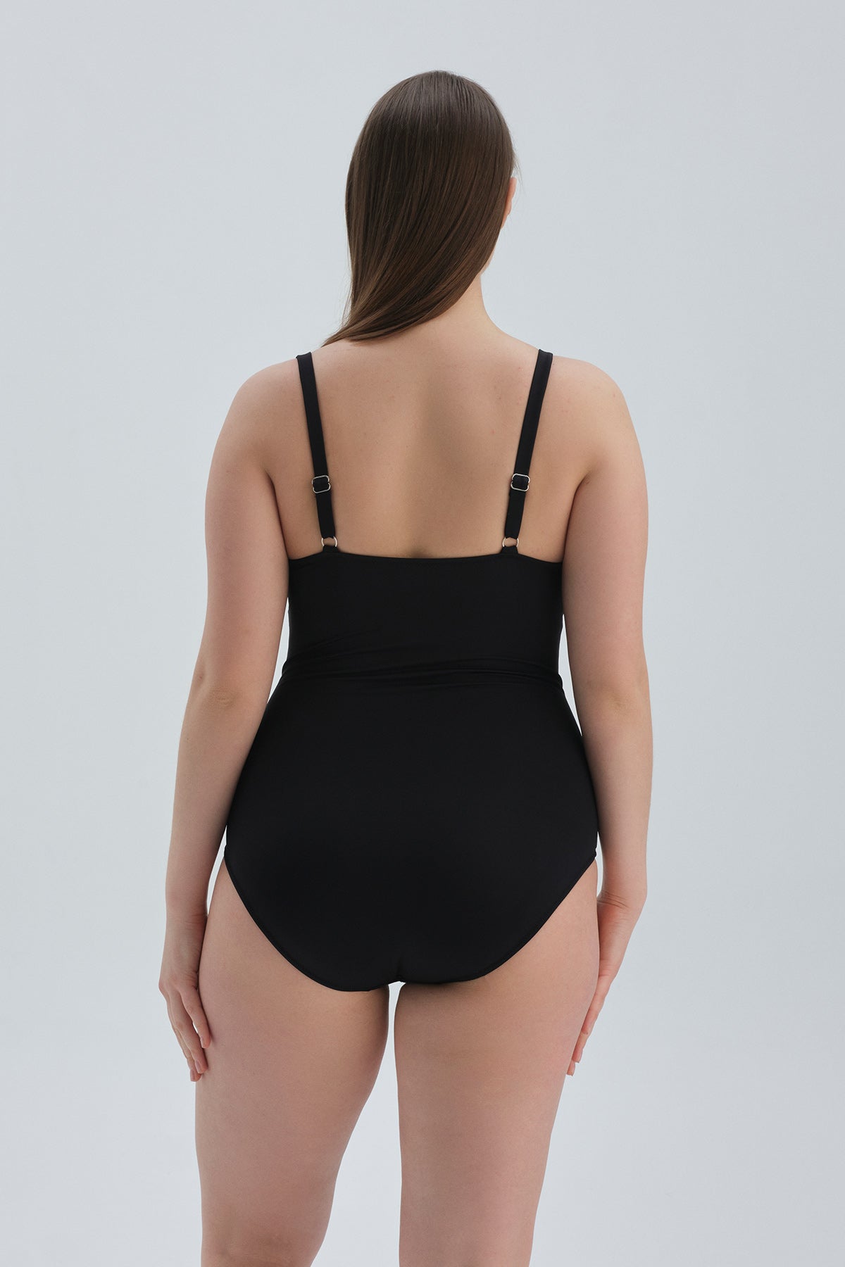 BLACK SHAPEWEAR SWIMSUIT