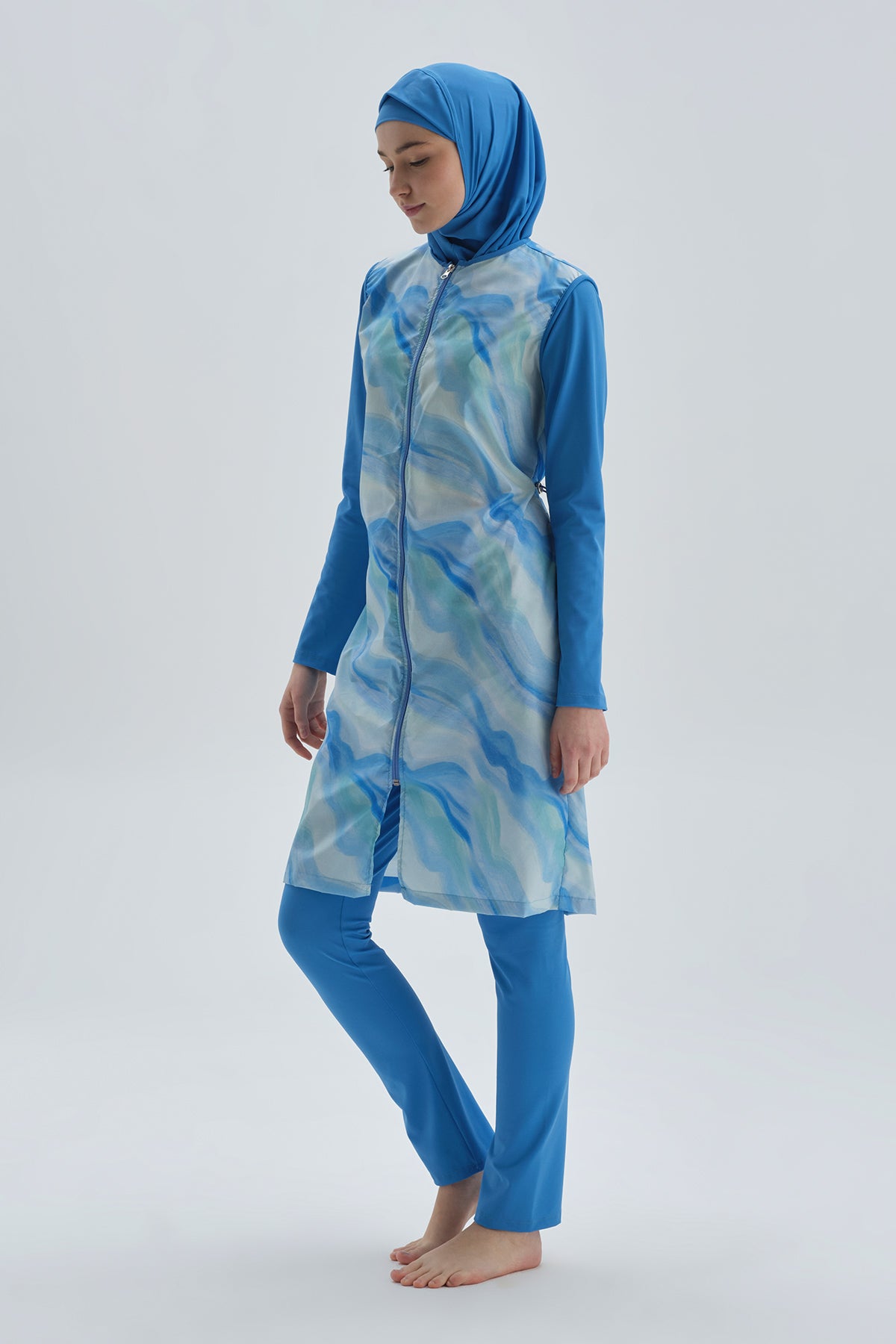 BLUE BURKINI