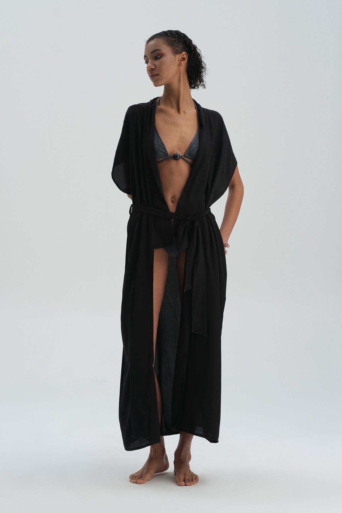 BLACK PAREO