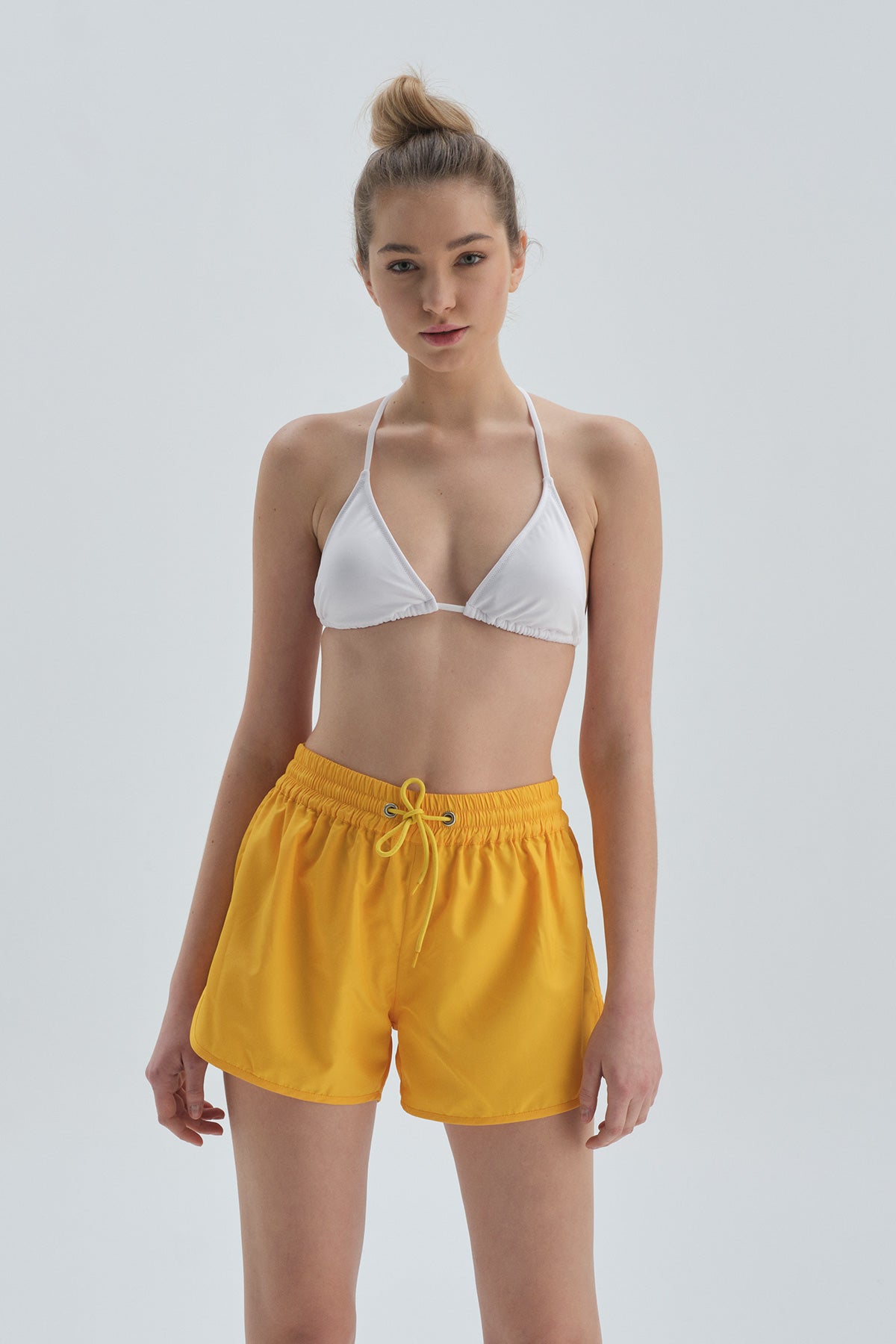 YELLOW SWIM SHORT