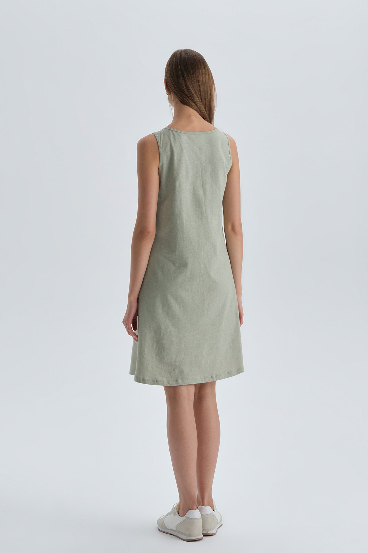 LIGHT GREEEN DRESS