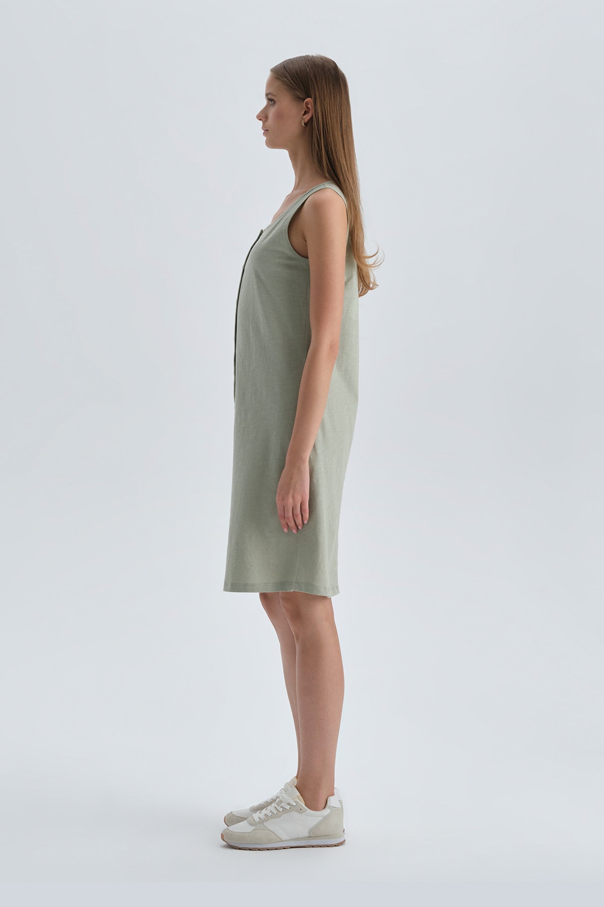 LIGHT GREEEN DRESS