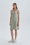 LIGHT GREEEN DRESS