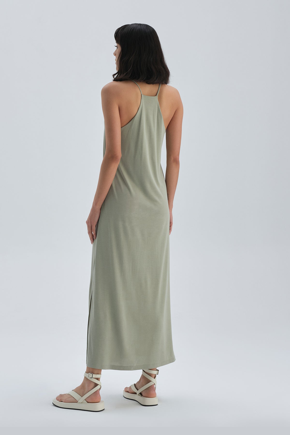 LIGHT GREEEN DRESS