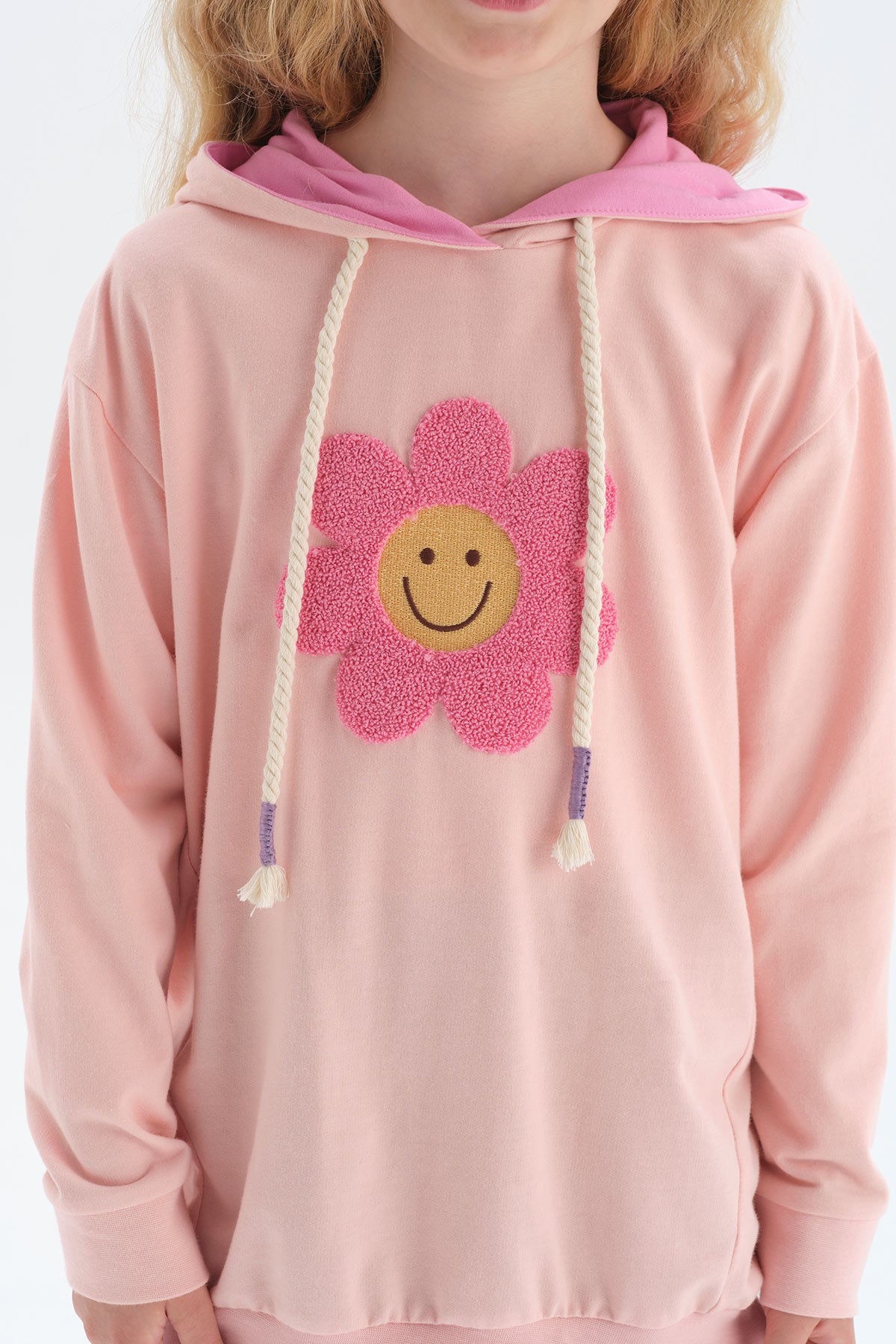 LIGHT PINK SWEATSHIRT