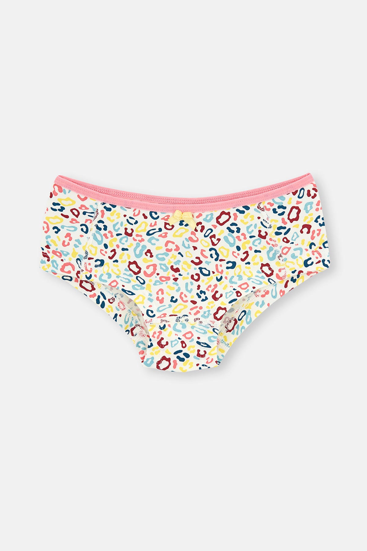 WHITE - GREEN PRINT PANTY