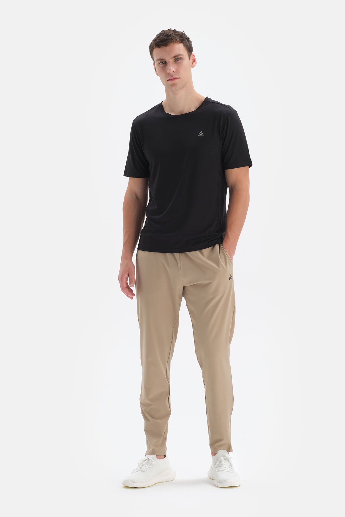 BEIGE TRACKSUIT BOTTOM