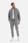GREY TRACKSUIT BOTTOM