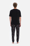 BLACK PYJAMA BOTTOM
