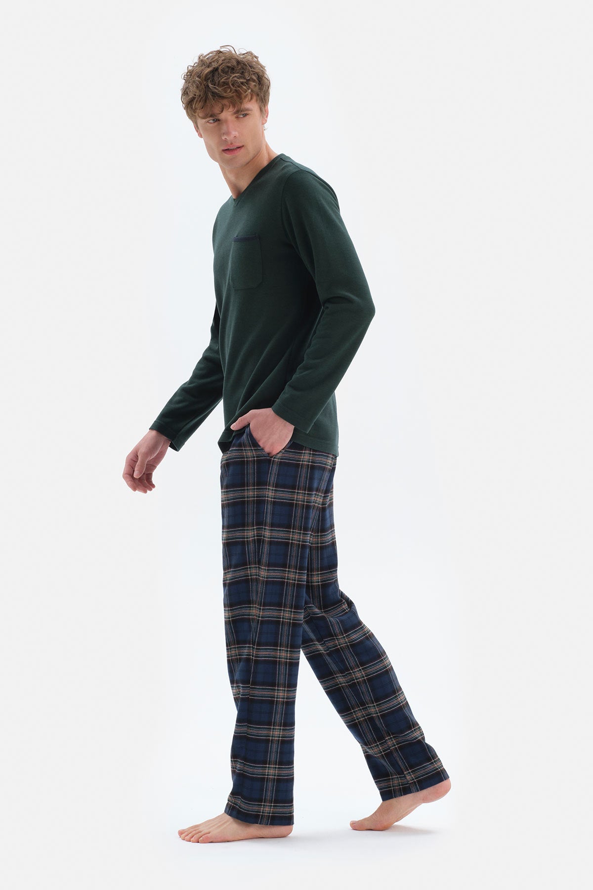 GREEN ONE PIECE BOTTOM