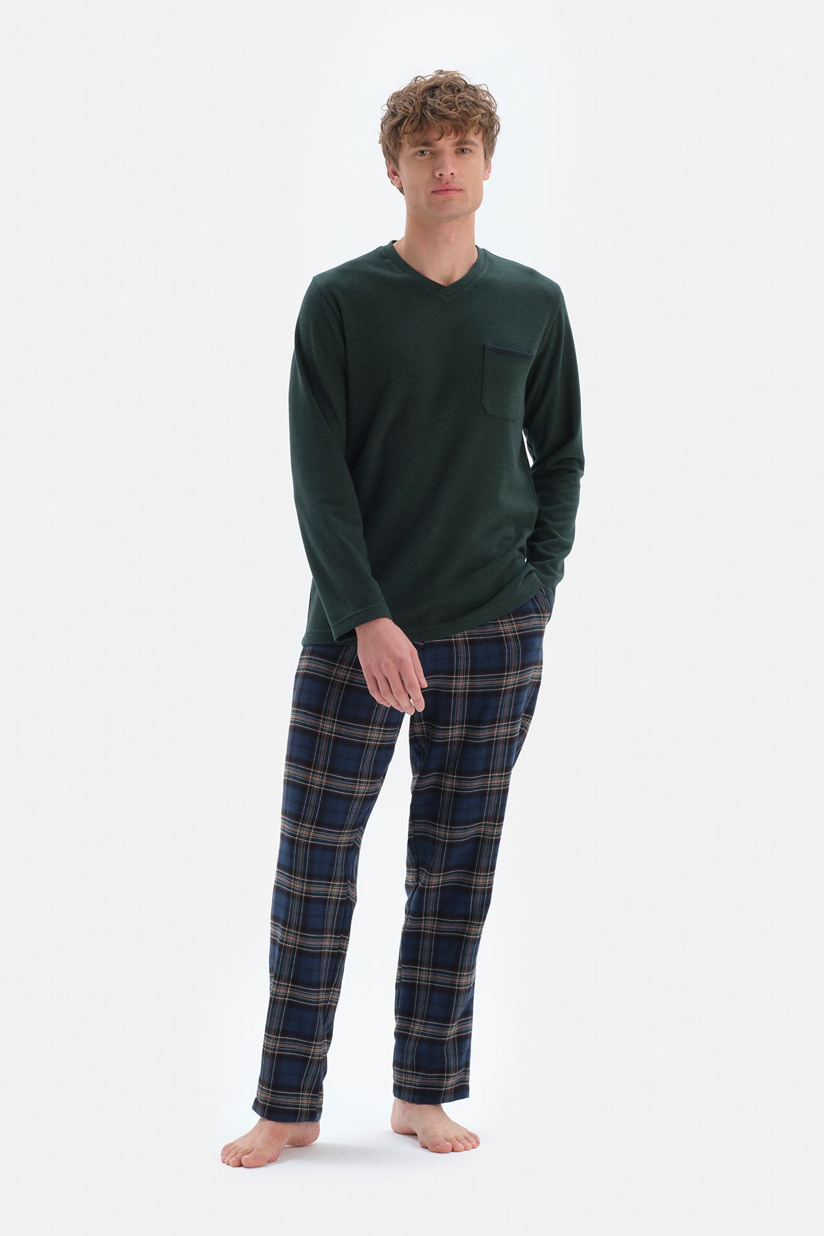 GREEN ONE PIECE BOTTOM