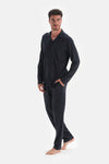 NAVY PYJAMA SET