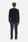 NAVY PYJAMA SET