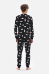 BLACK PYJAMA SET