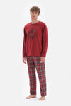 RED PYJAMA SET