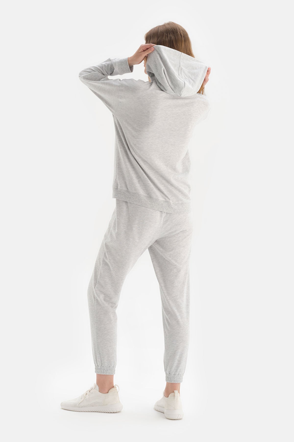 GREY MELANGE SWEATSHIRT