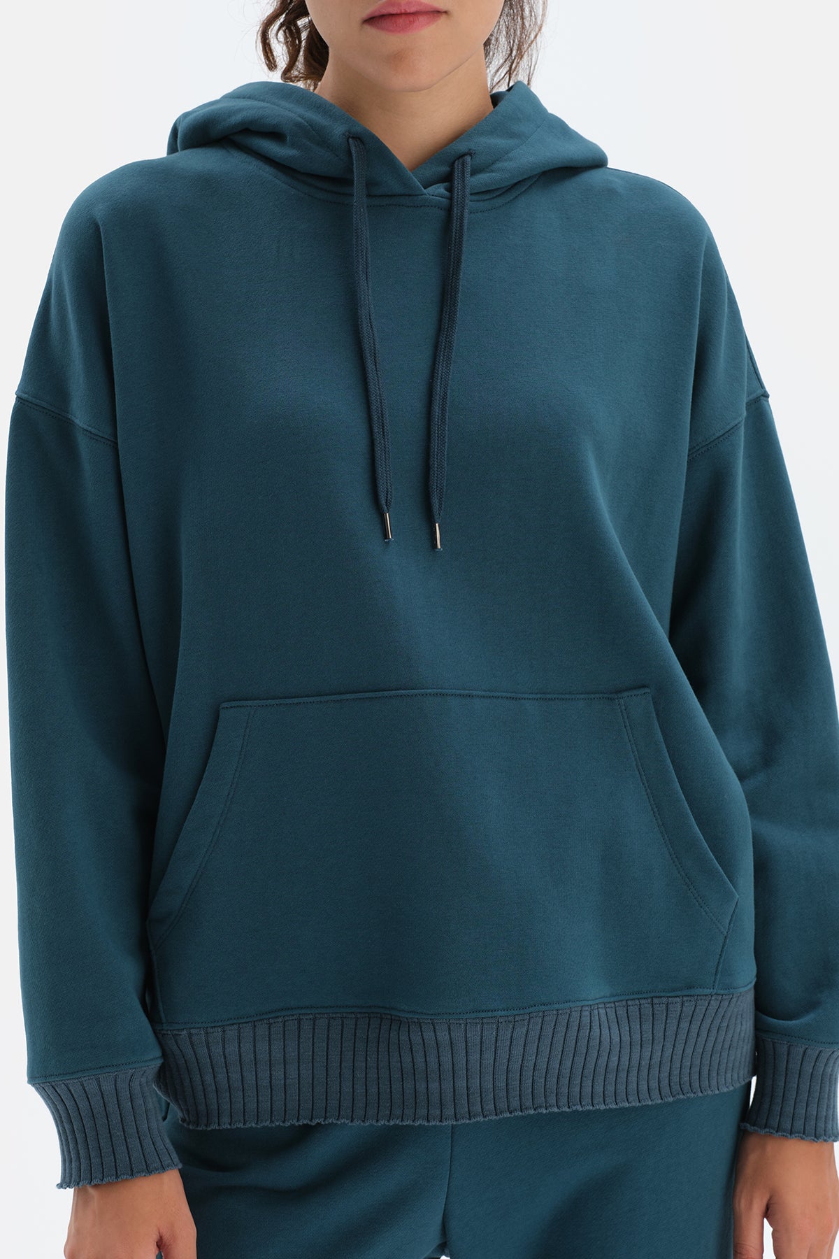 TEAL SWEATSHIRT