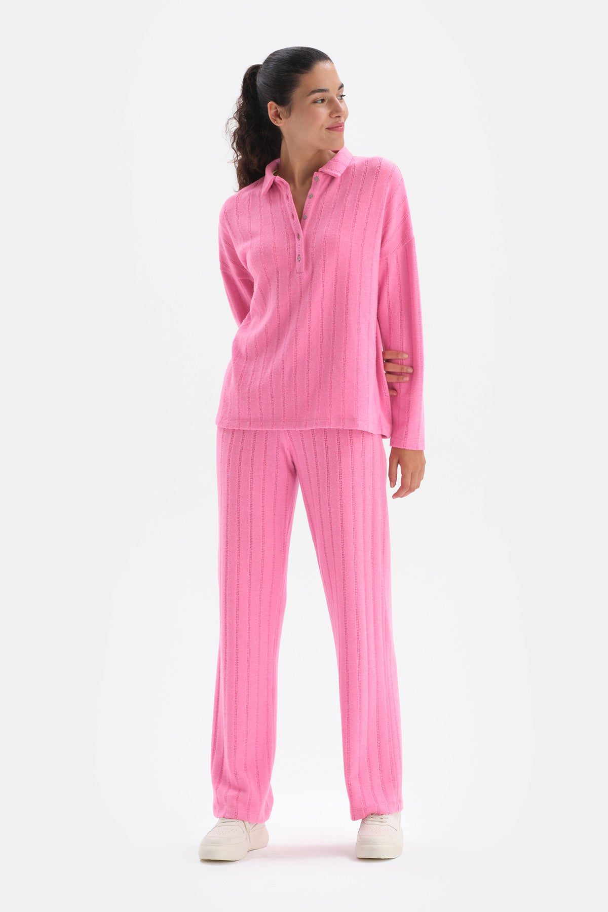 PINK TRACKSUIT BOTTOM