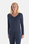 NAVY PYJAMA SET