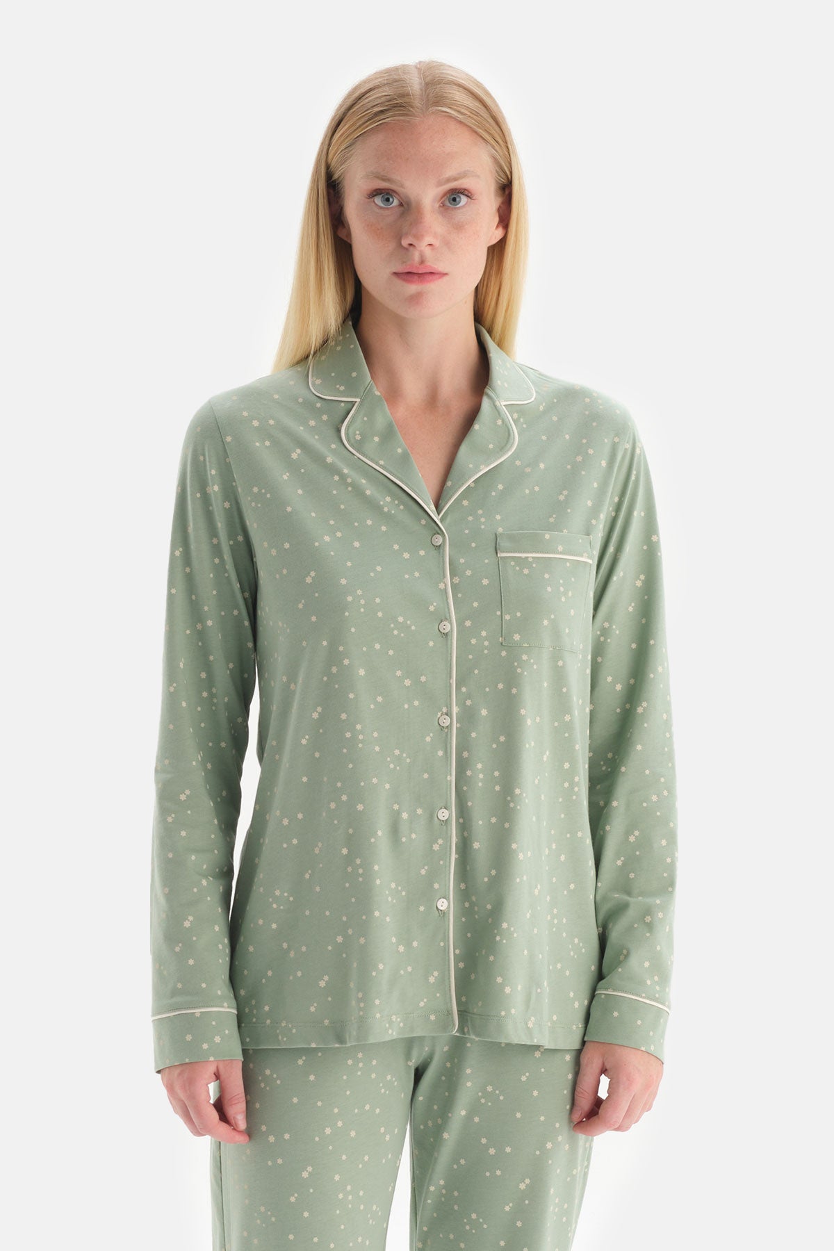 GREEN PYJAMA SET