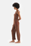 BROWN PANTS SET