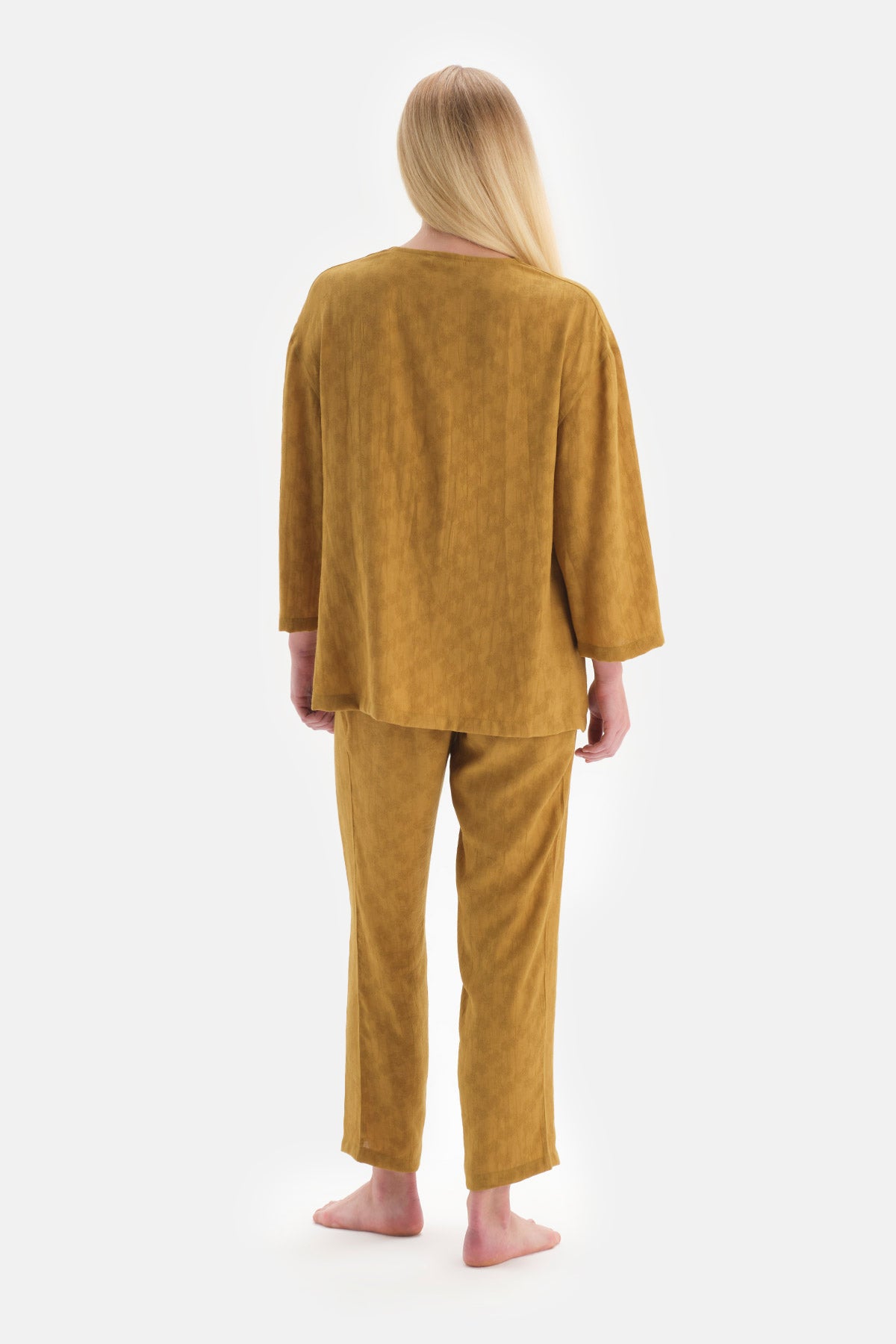 MUSTARD PYJAMA SET