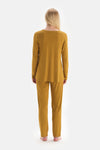 MUSTARD PYJAMA SET