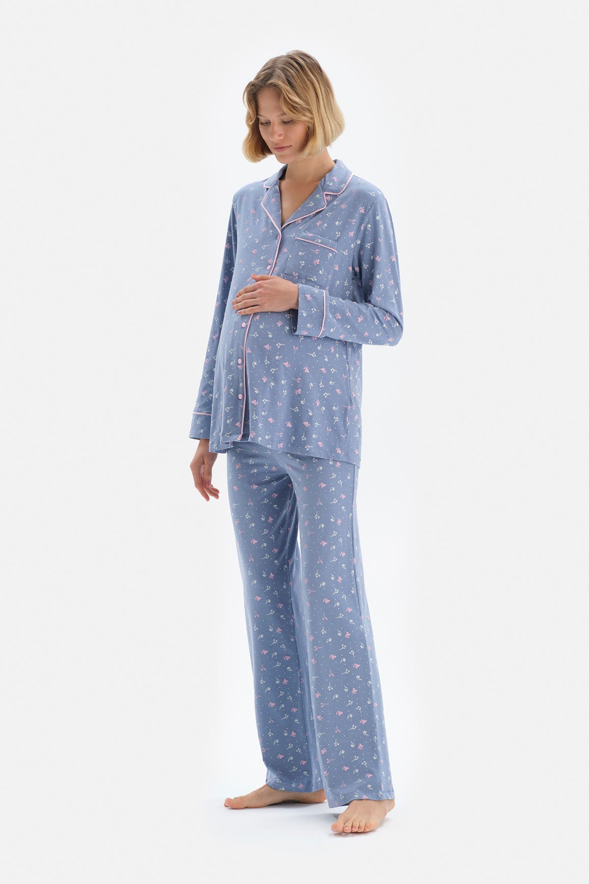 BLUE PYJAMA SET