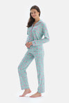 GREEN PYJAMA SET