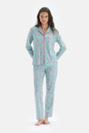 GREEN PYJAMA SET