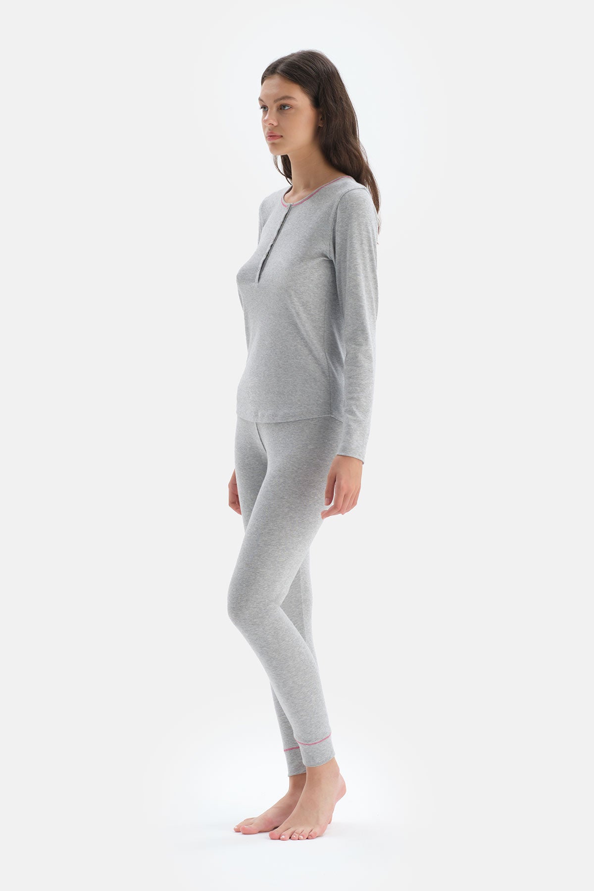 LIGHT GREY PYJAMA SET