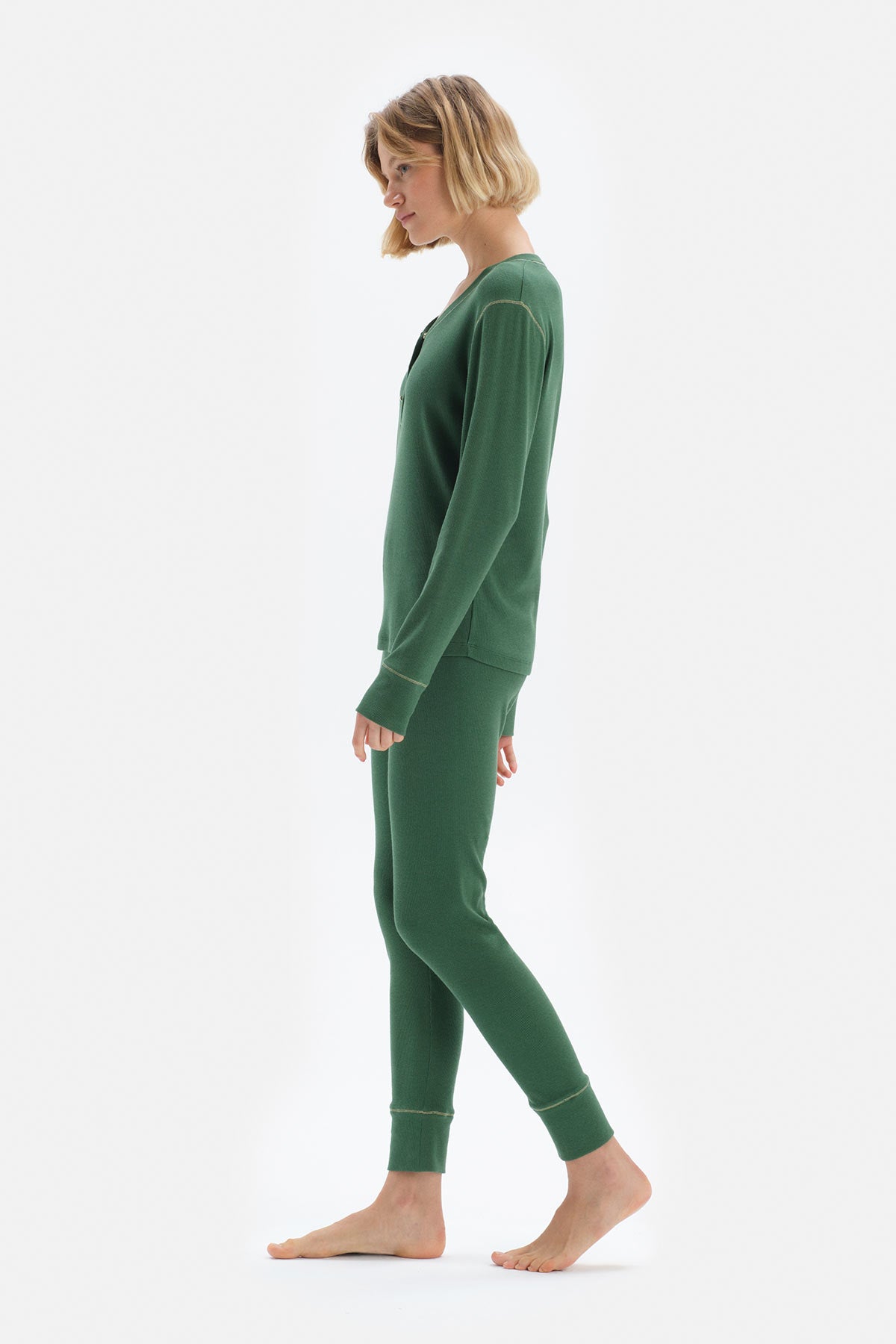 GREEN PYJAMA SET