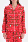 RED PYJAMA SET