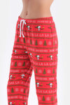 RED PYJAMA SET