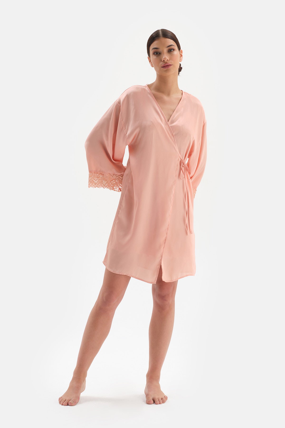 SALMON ROBE
