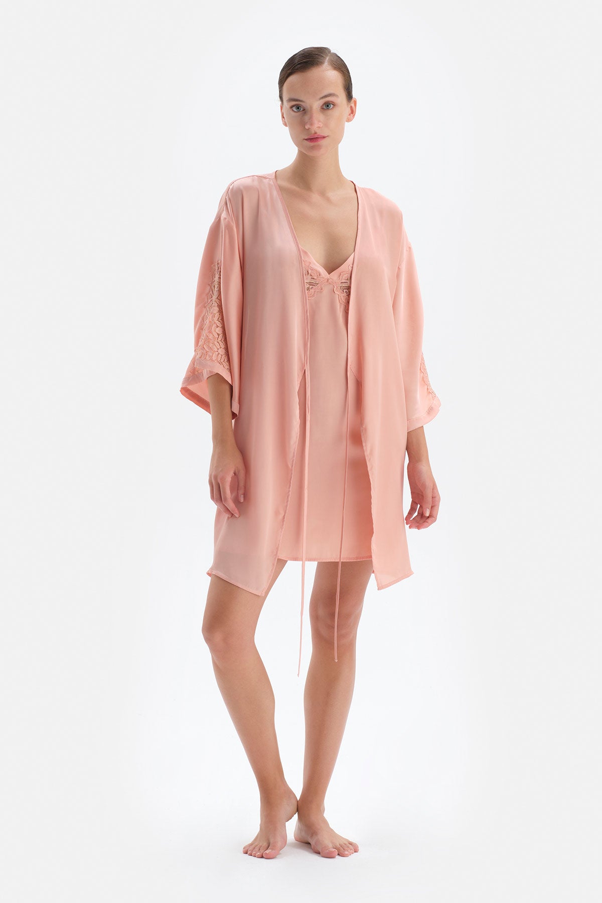 SALMON ROBE