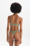 GREEN BRALETTE