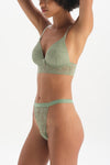 GREEN BRALETTE